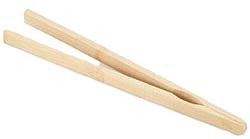 Scoops: Natural bamboo tong. 6 1/2 inches long. Great for gummy candies.