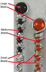 Beaded Coffee Scoop – Handmade 1 TBSP Stainless Steel Candy Scoop