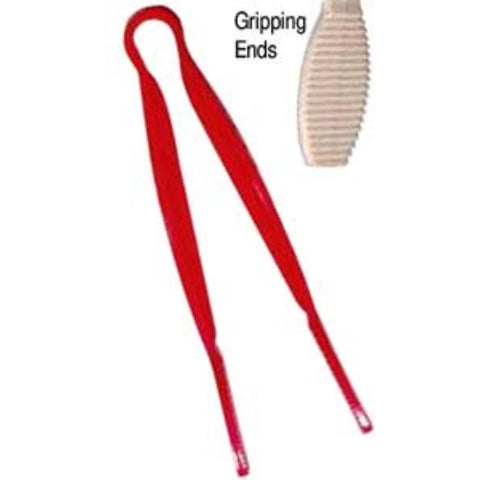 tongs: red 6-inch candy tong. CandyBuffetScoops.com
