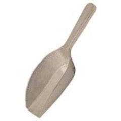 1 oz One Piece Flat Bottom Aluminum Scoop