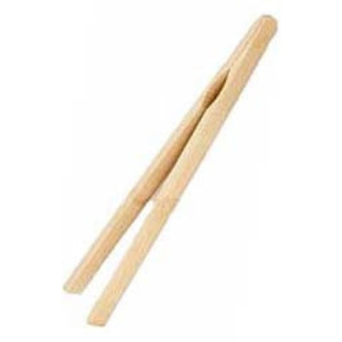 Natural bamboo tong. 6 1/2 inches long. Great for gummy candies.