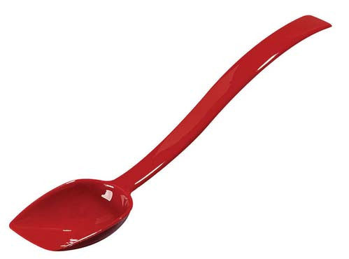 Topping dispenser spoon scoop. Clear 1/2 oz. Solid Clear Bowl Candy Spoon Cal-Mil, Carlisle, Cambro