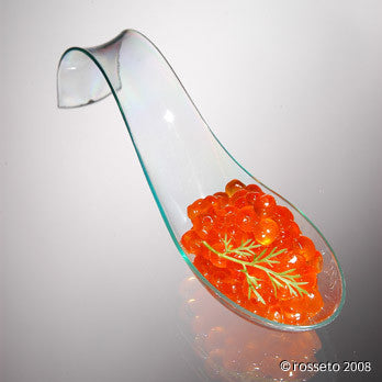 stiletto spoon, clear candy scoop. CandyBuffetScoops.com