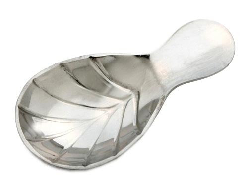 Tea Scoop:  Loose leaf tea spoon. Shiny Too! 1 1/2 inch tea scoop can handle your scooping needs. Wonderful gift for tea lovers.