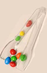 Clear Candy Tong 6 Inch | Buy Mini Clear Plastic Tongs Online | Candy Buffet Scoops